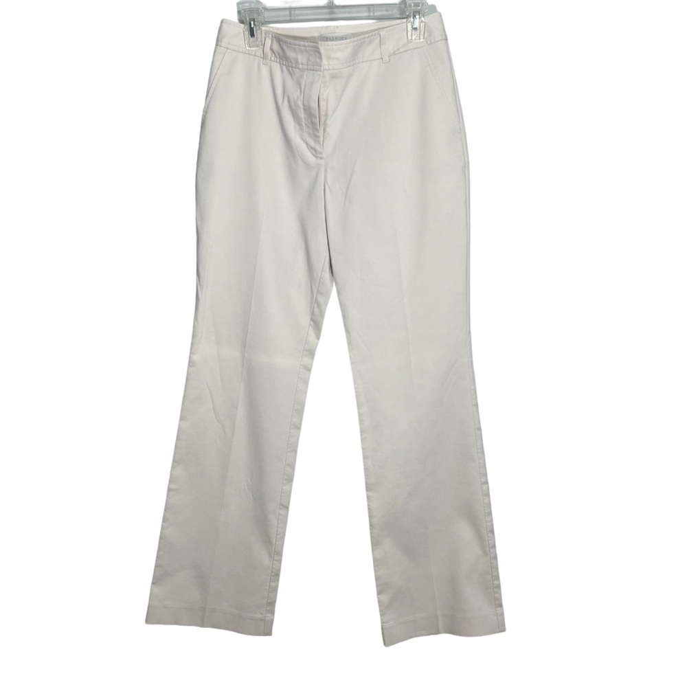 Talbots Hertiage Dress Off White Pants Size 6